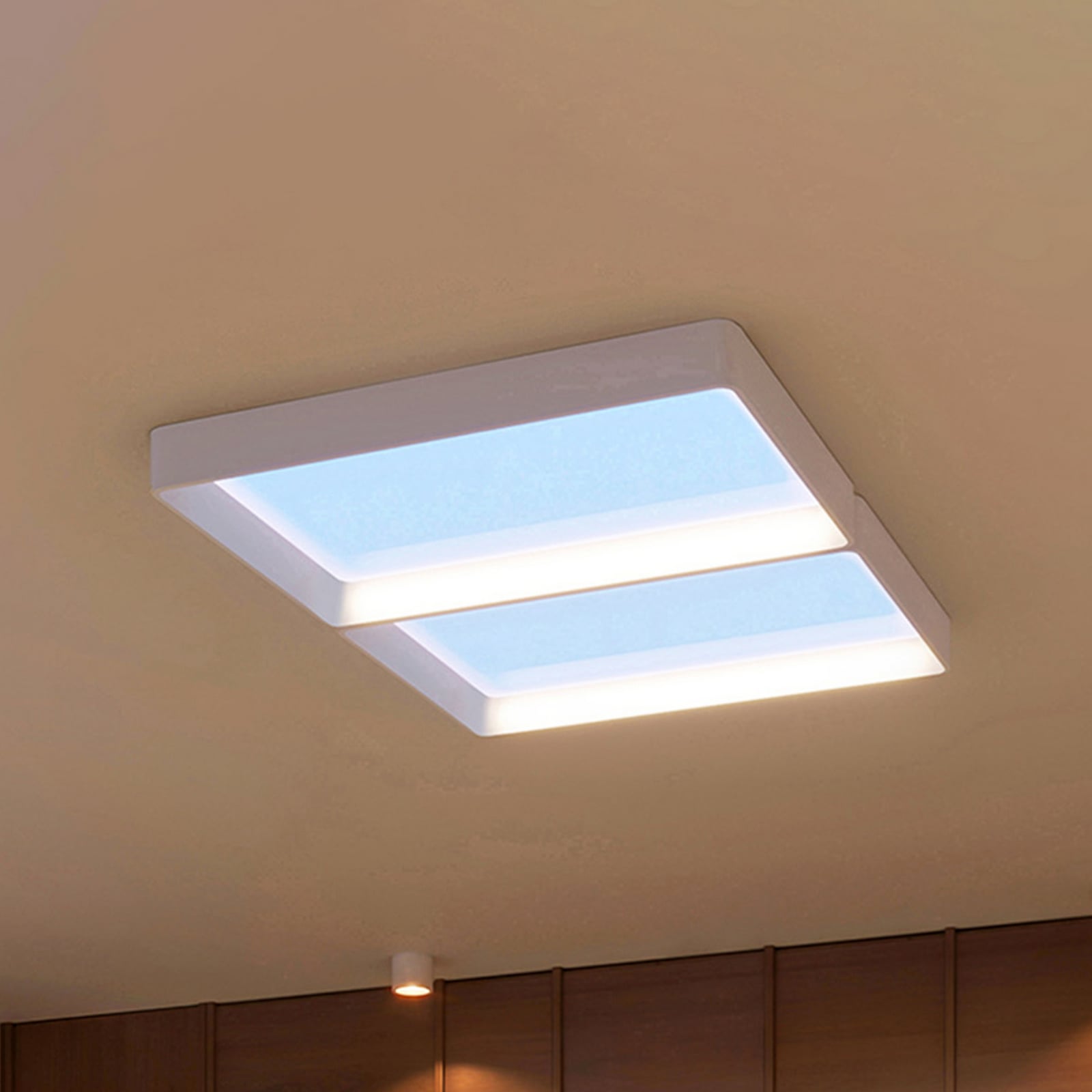 LED-Deckenlampe SKYLIGHT, 91 x 60 cm weiß CCT IP44 - Philips LED-Deckenlampe SKYLIGHT, 91 x 60 cm weiß CCT IP44 - Philips