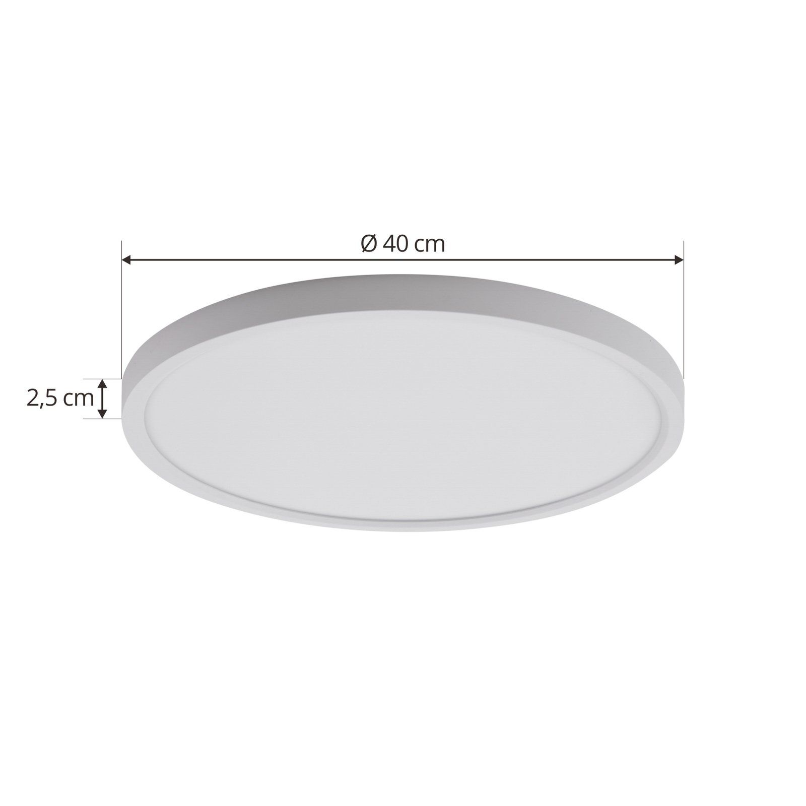 Diki LED Plafonnier Ø40 CCT White - Lindby