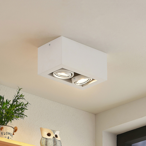 Arcchio Giyan Downlight, zweiflammig, weiß