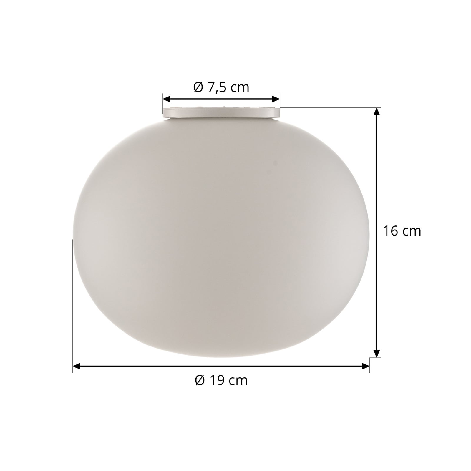Lámpara de techo FLOS Glo-Ball C/W Zero plafón Lámpara de techo FLOS Glo-Ball C/W Zero plafón
