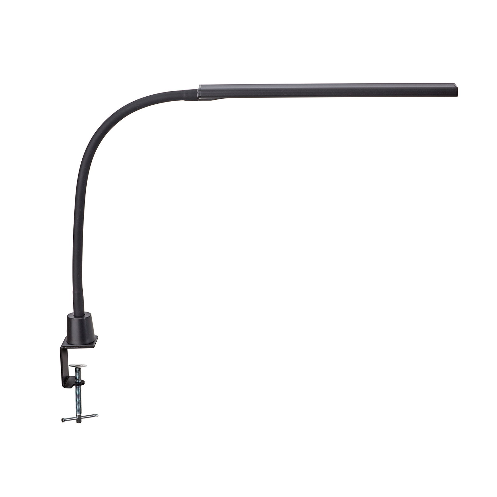LED clip-on light MAULpirro, dimmable, black