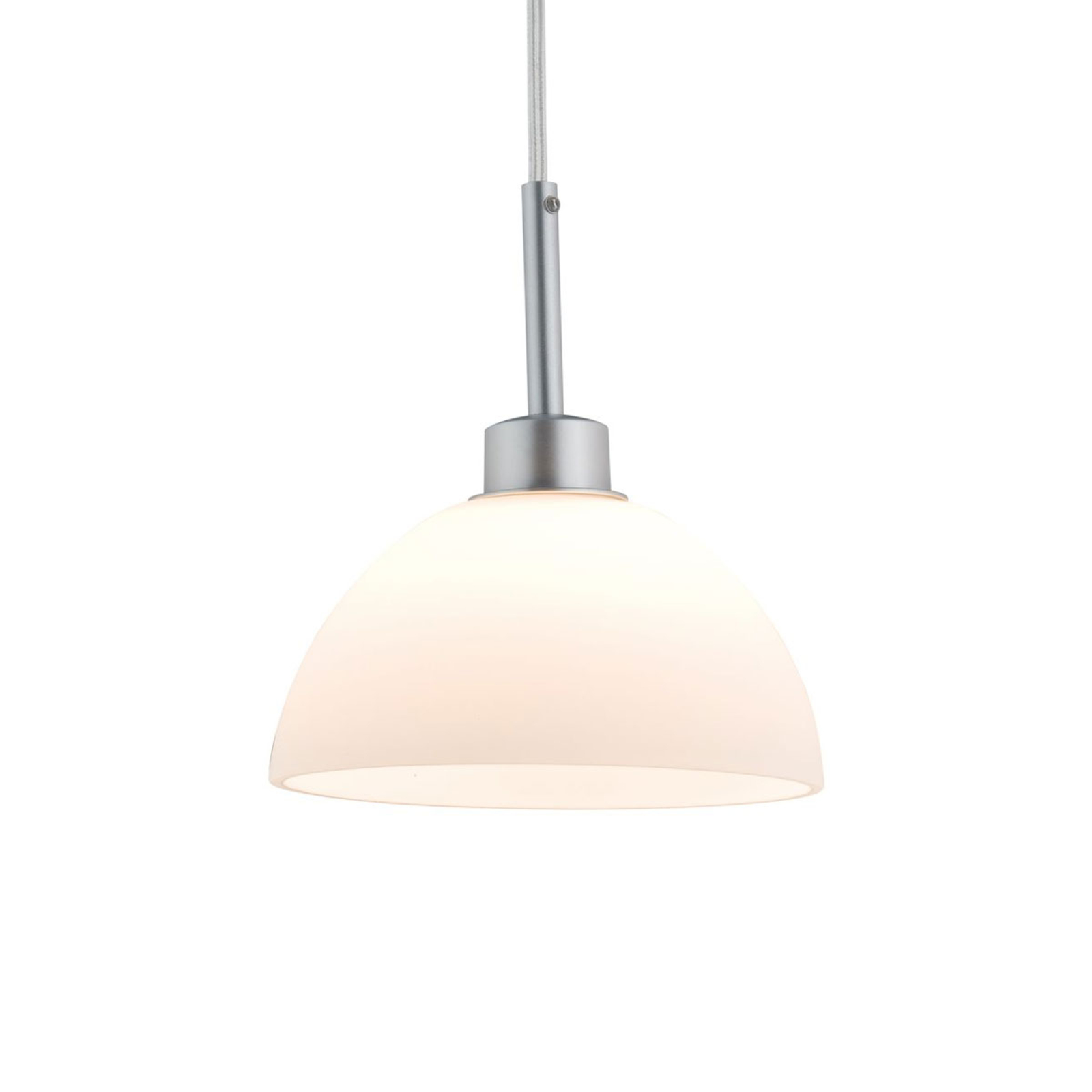 Paulmann URail Sarrasani glass pendant light, for Living / Dining Room, metal, glass, GU10, 10 W, energy efficiency: A++, H: 13.5 cm