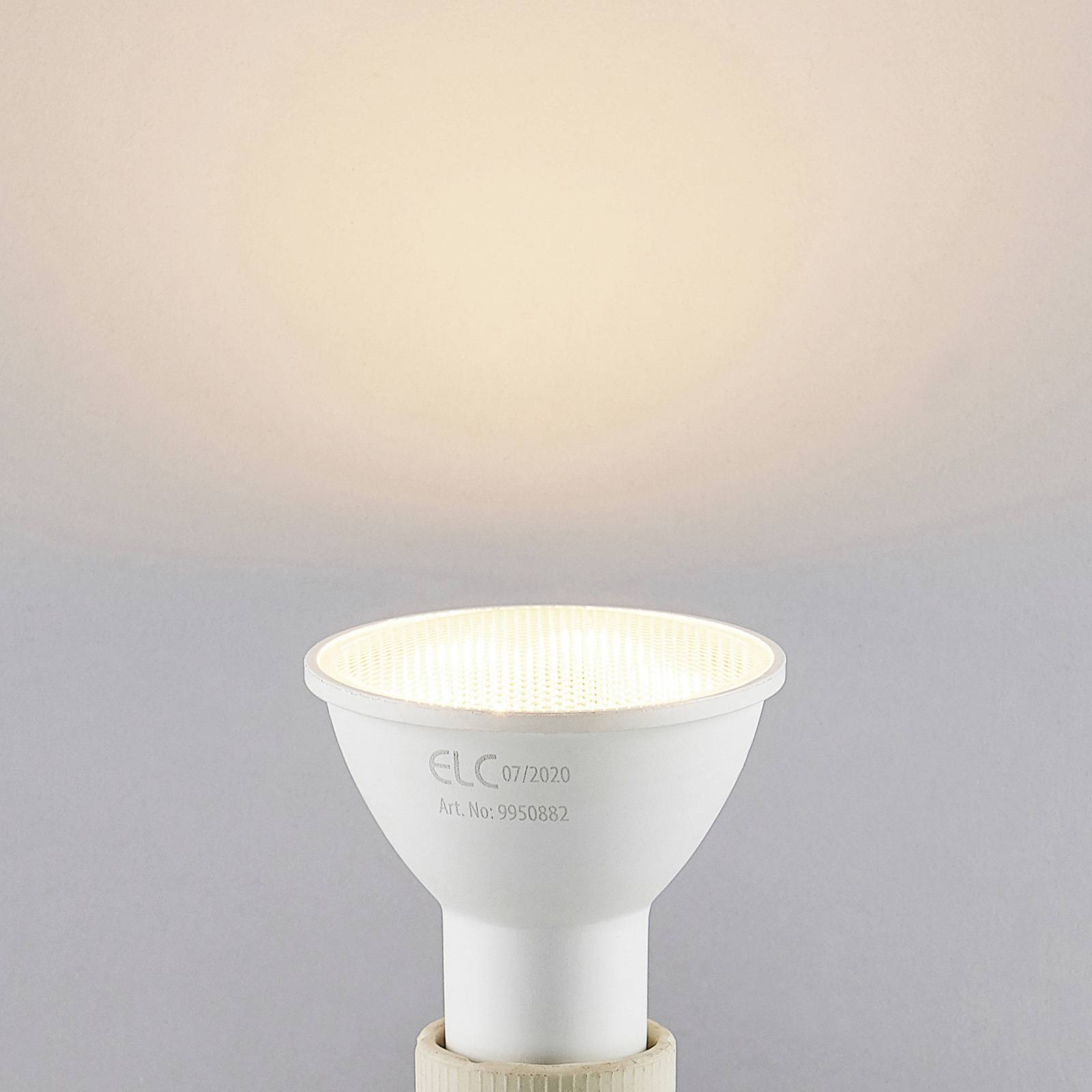 ELC ampoule LED GU10 5W par 10 827 Edison Glow dim