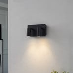 Lindby Talniso udendørs LED-væglampe, 2 lyskilder.