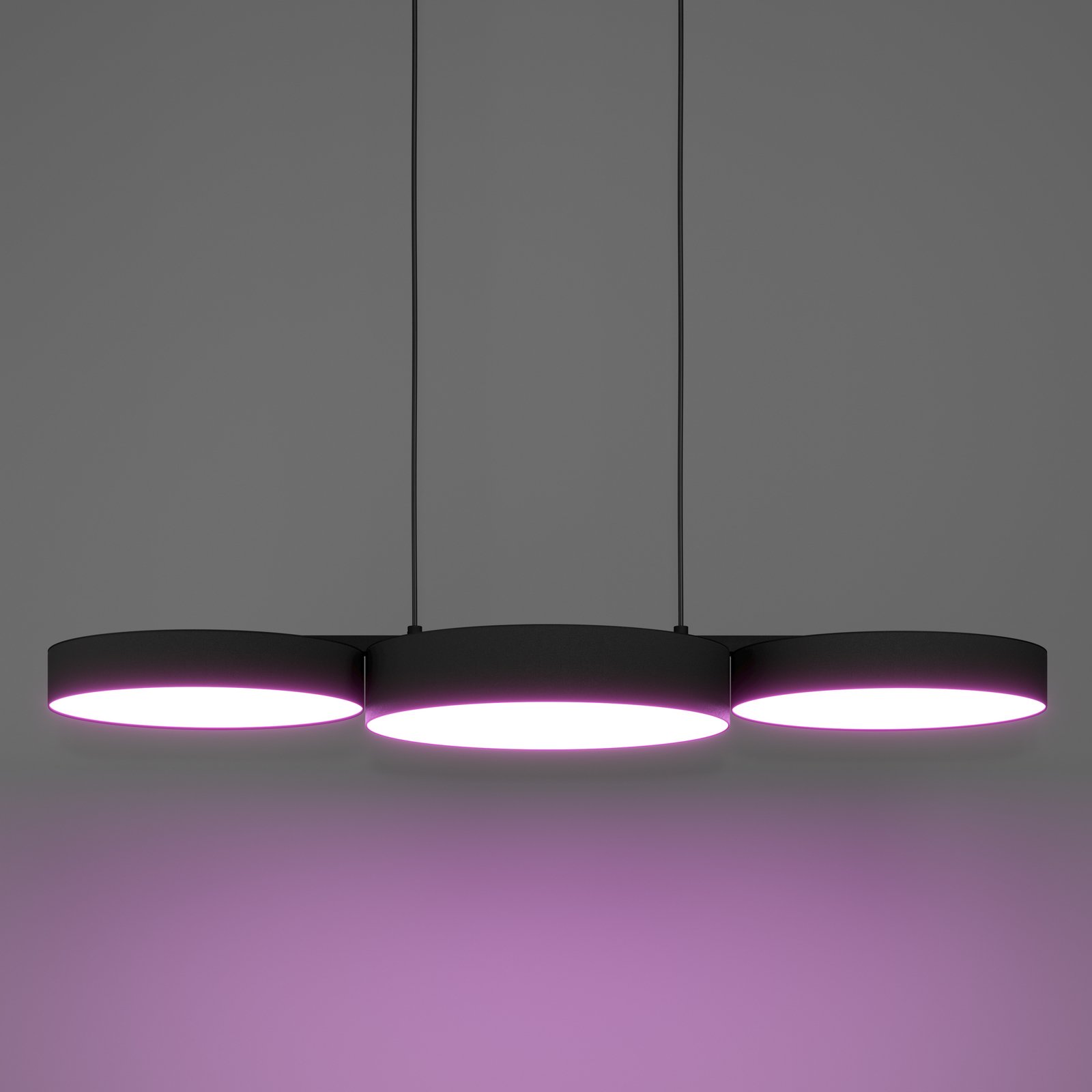 EGLO connect Smart LED-Hängeleuchte Barbano-Z, schwarz