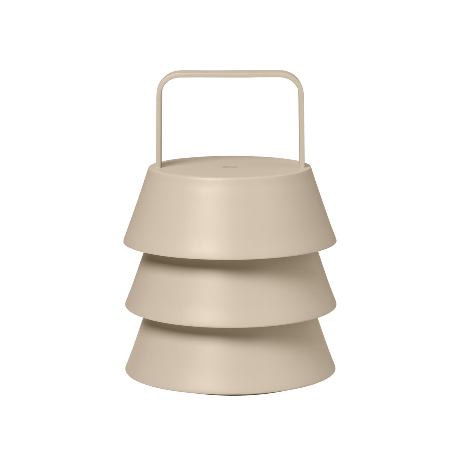 Luver bærbar bordlampe, kashmirbeige IP44 - ferm LIVING