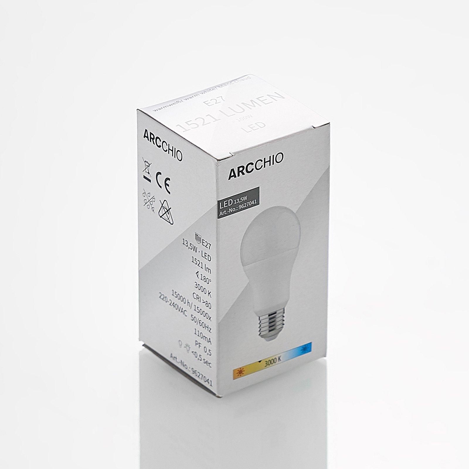 Bombilla LED 13,5W (1521lm) 3000K E27 - Arcchio