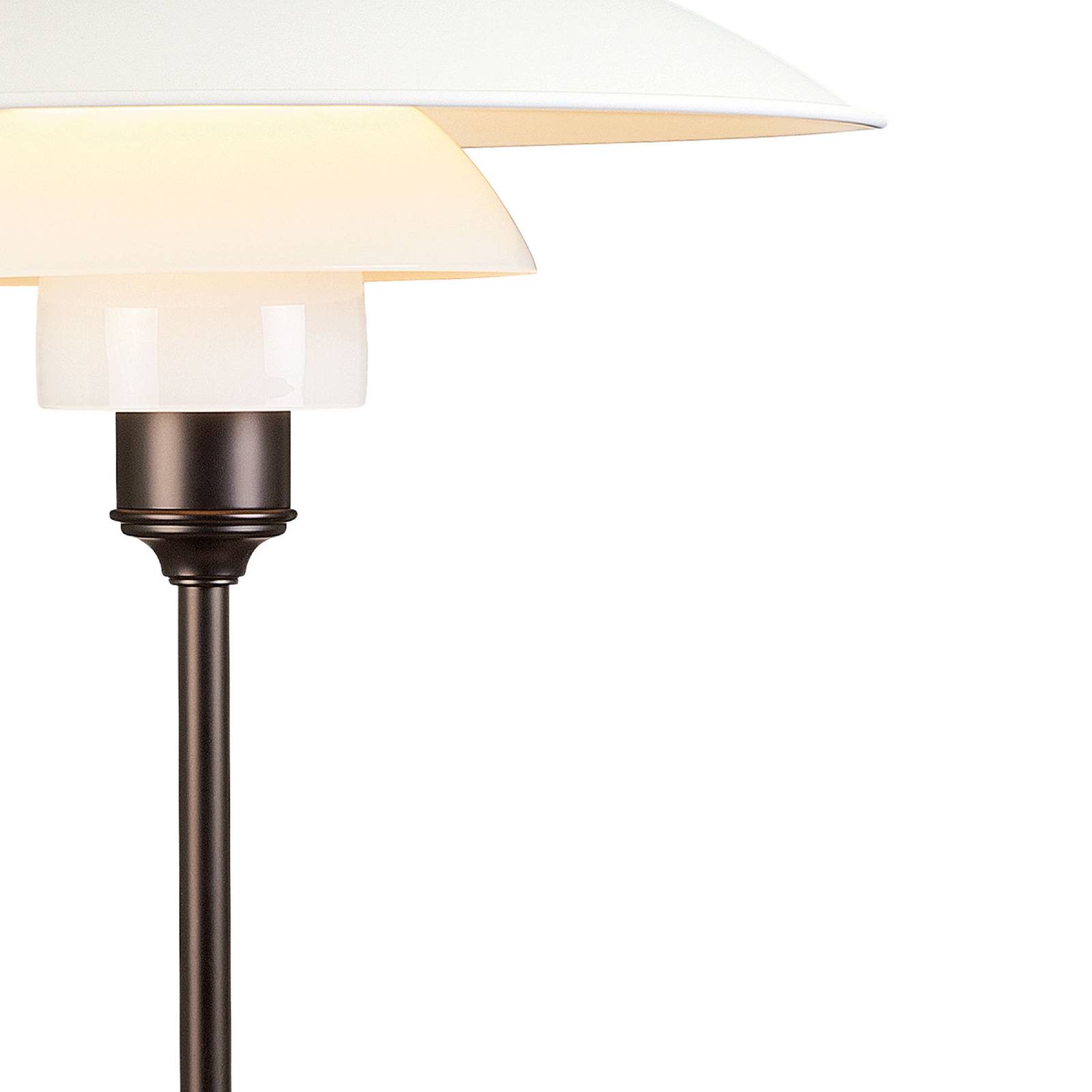 Louis Poulsen PH 3 1/2-2 1/2 lampa stołowa biała