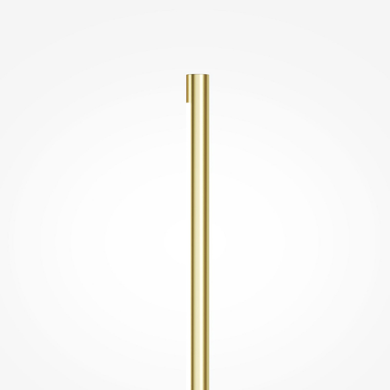 Aplique de pared LED RENAISSANCE, latón/latón, altura 63 cm, 2 luces.