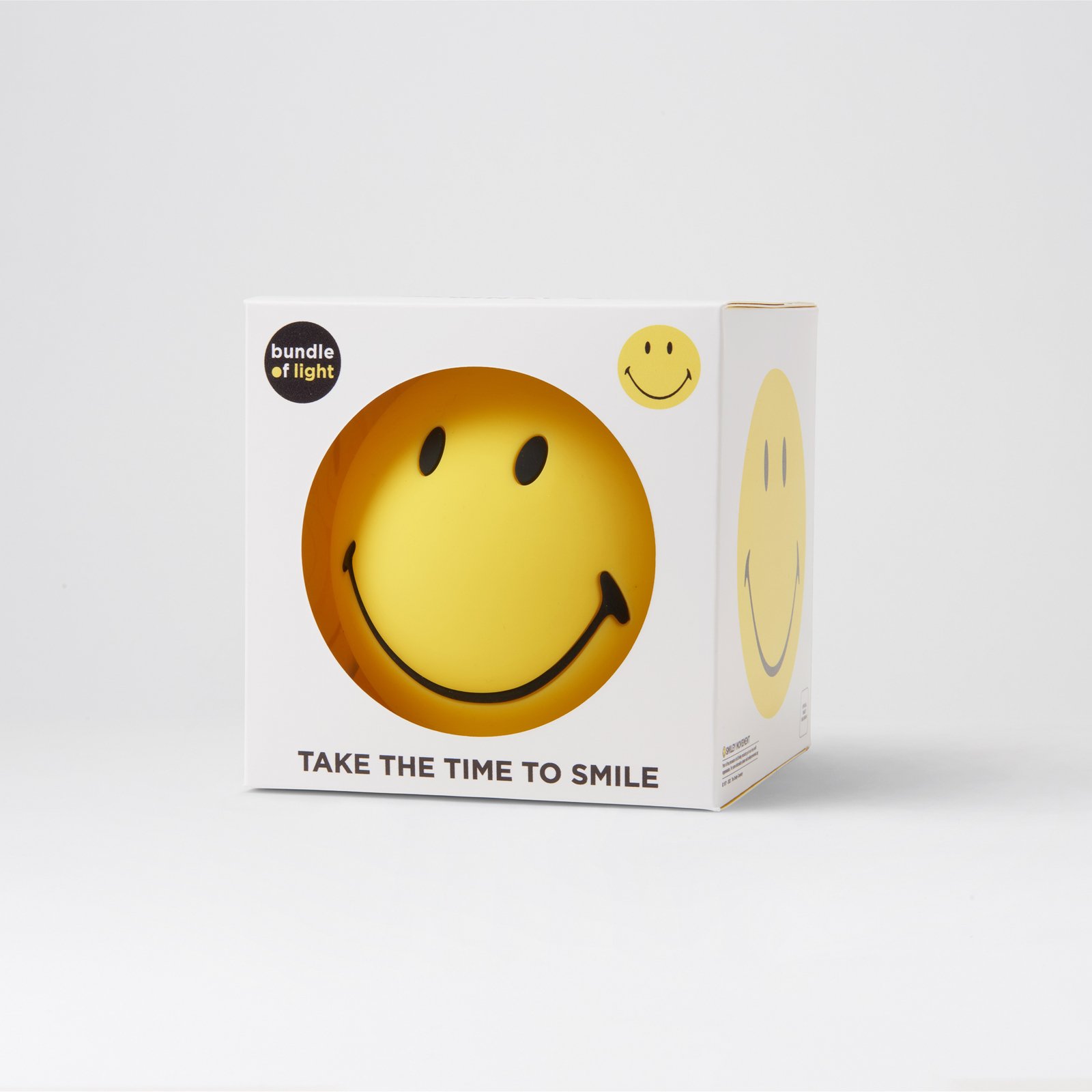 Smiley Bundle of Light Battery Table Lamp Yellow - Mr. Maria