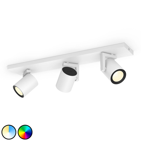 Philips Hue Argenta spot LED à 3 lampes