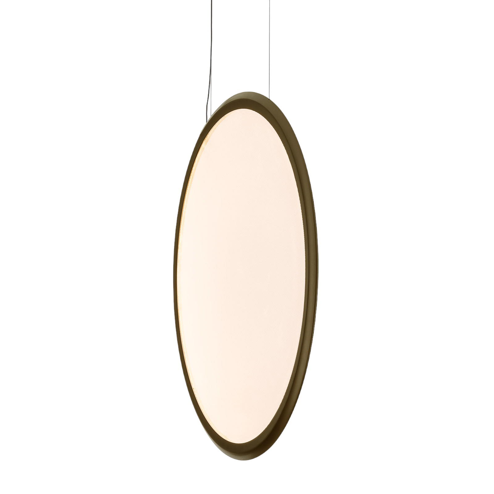 Artemide Discovery závěsný vertikální bronz Ø 70 cm