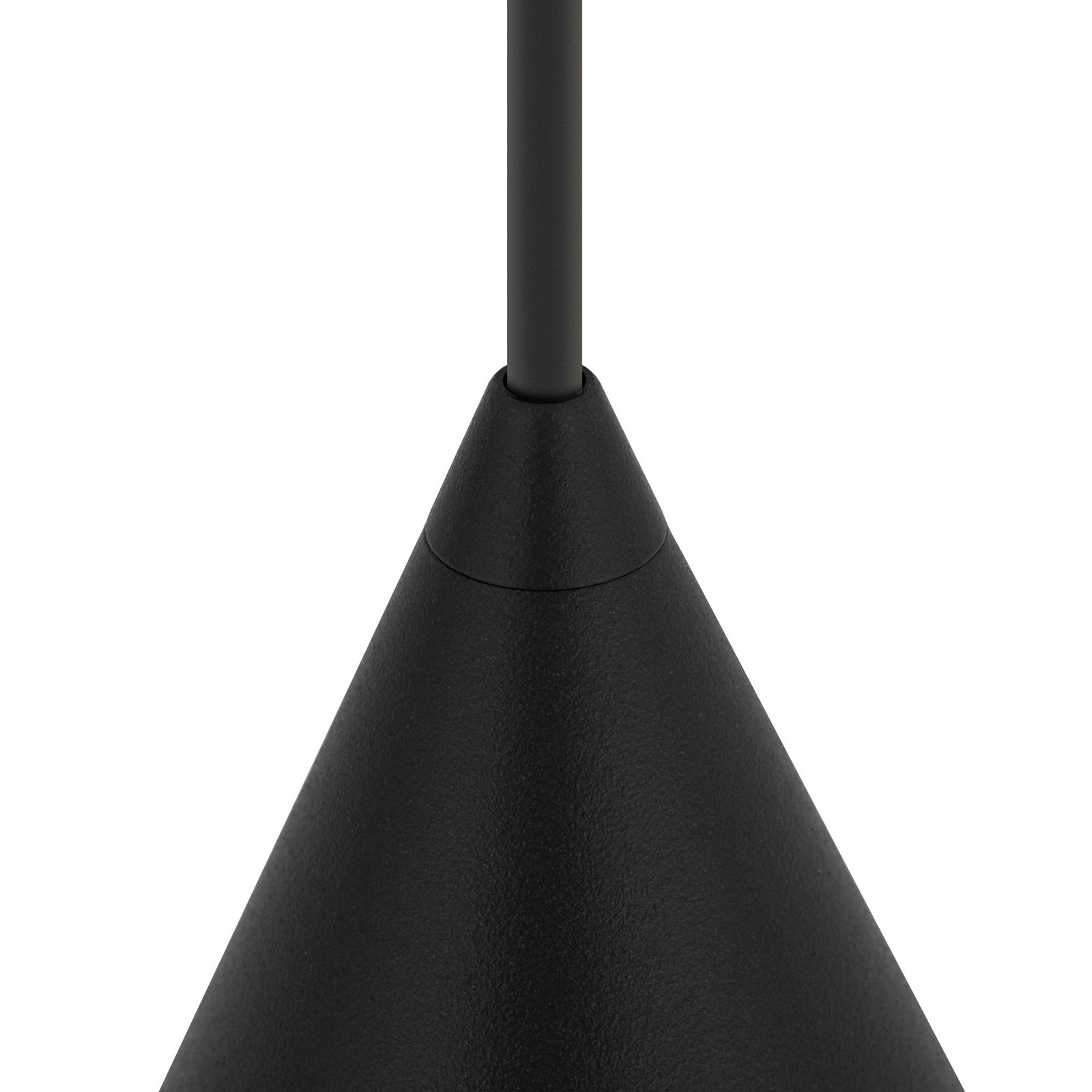Hängeleuchte ZENITH, schwarz, Ø 11 cm, Metall, GU10