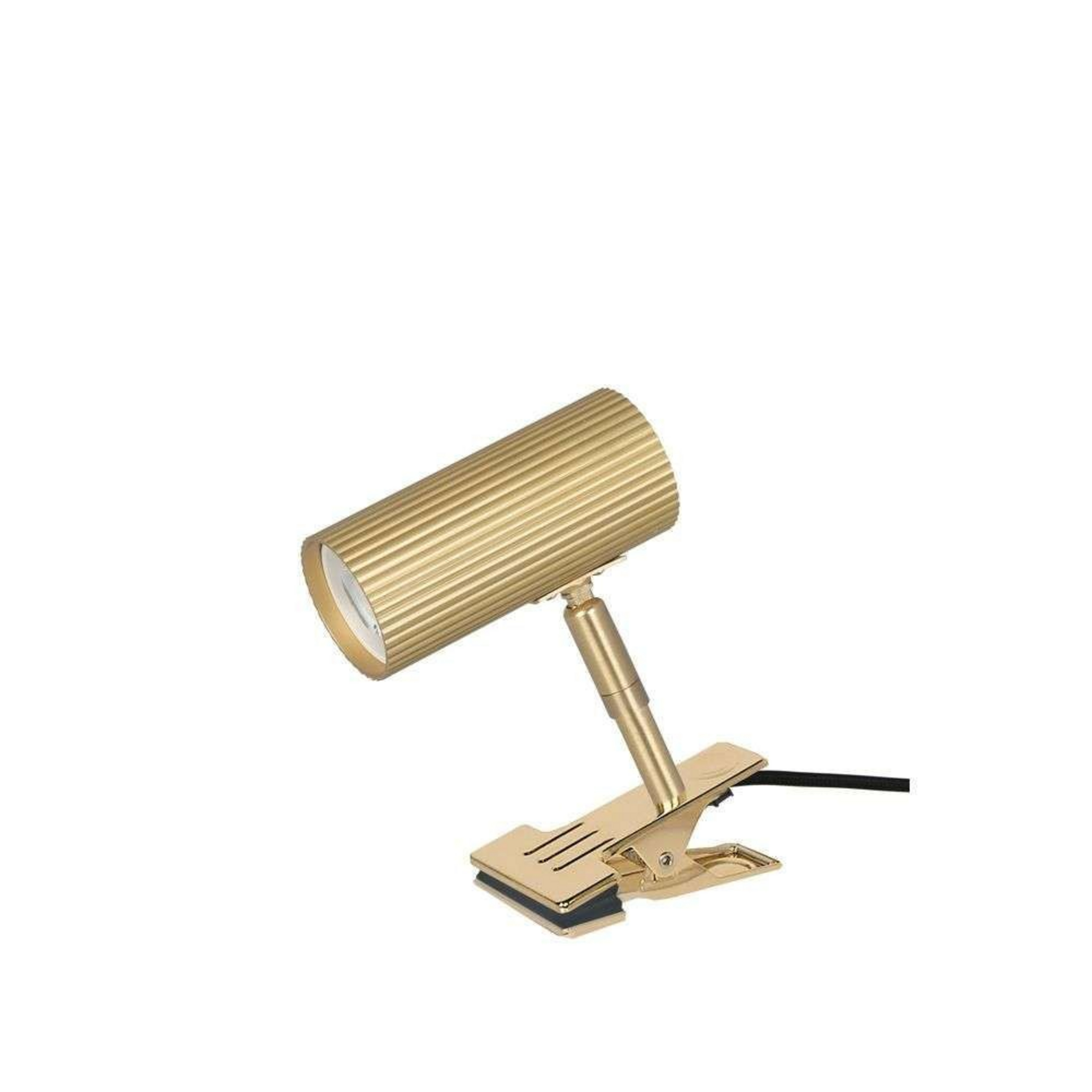 Hubble Wandleuchte w/Clamp Brushed Brass - Globen Lighting