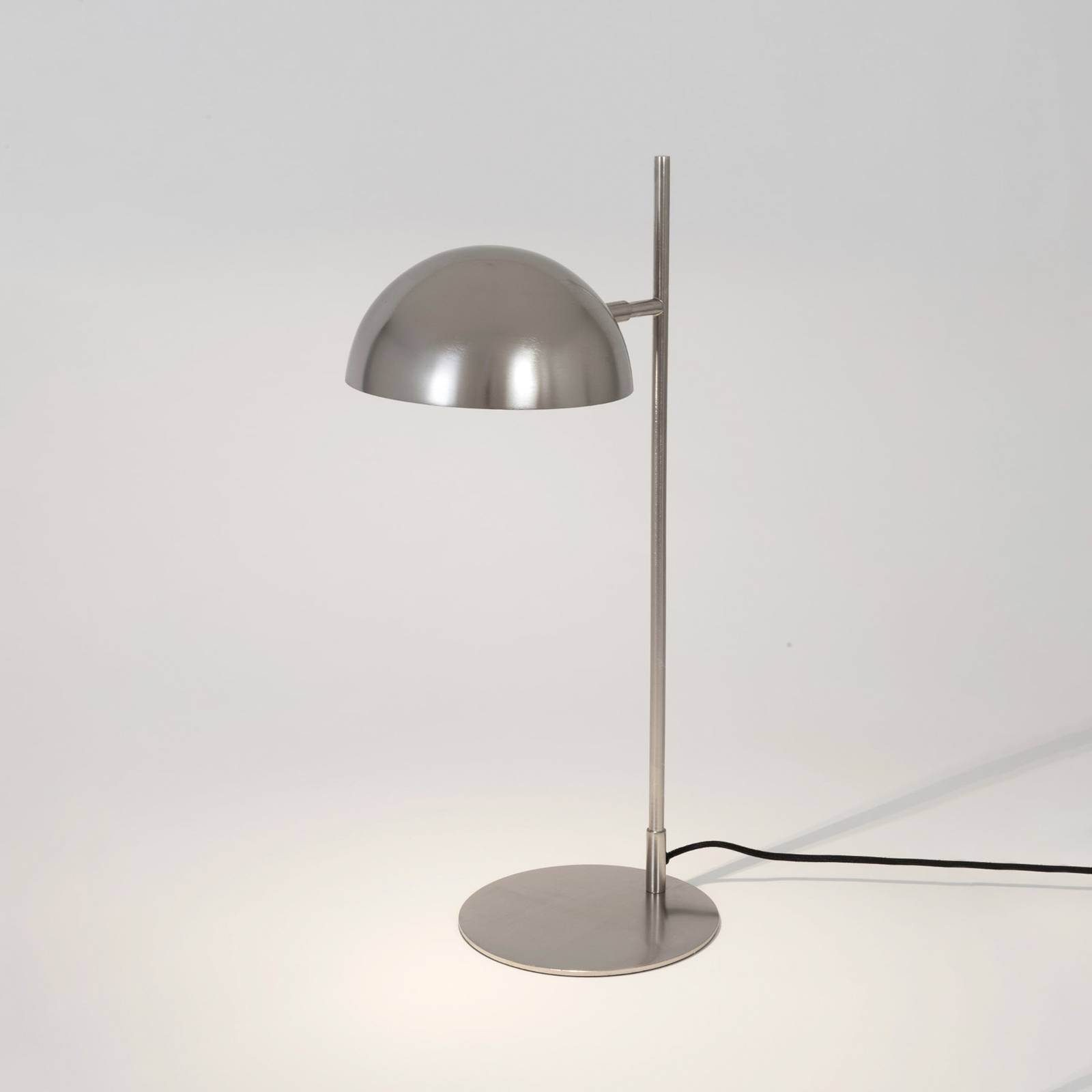 Holländer miro asztali lámpa, ezüst színű, magasság 58 cm, vas/réz