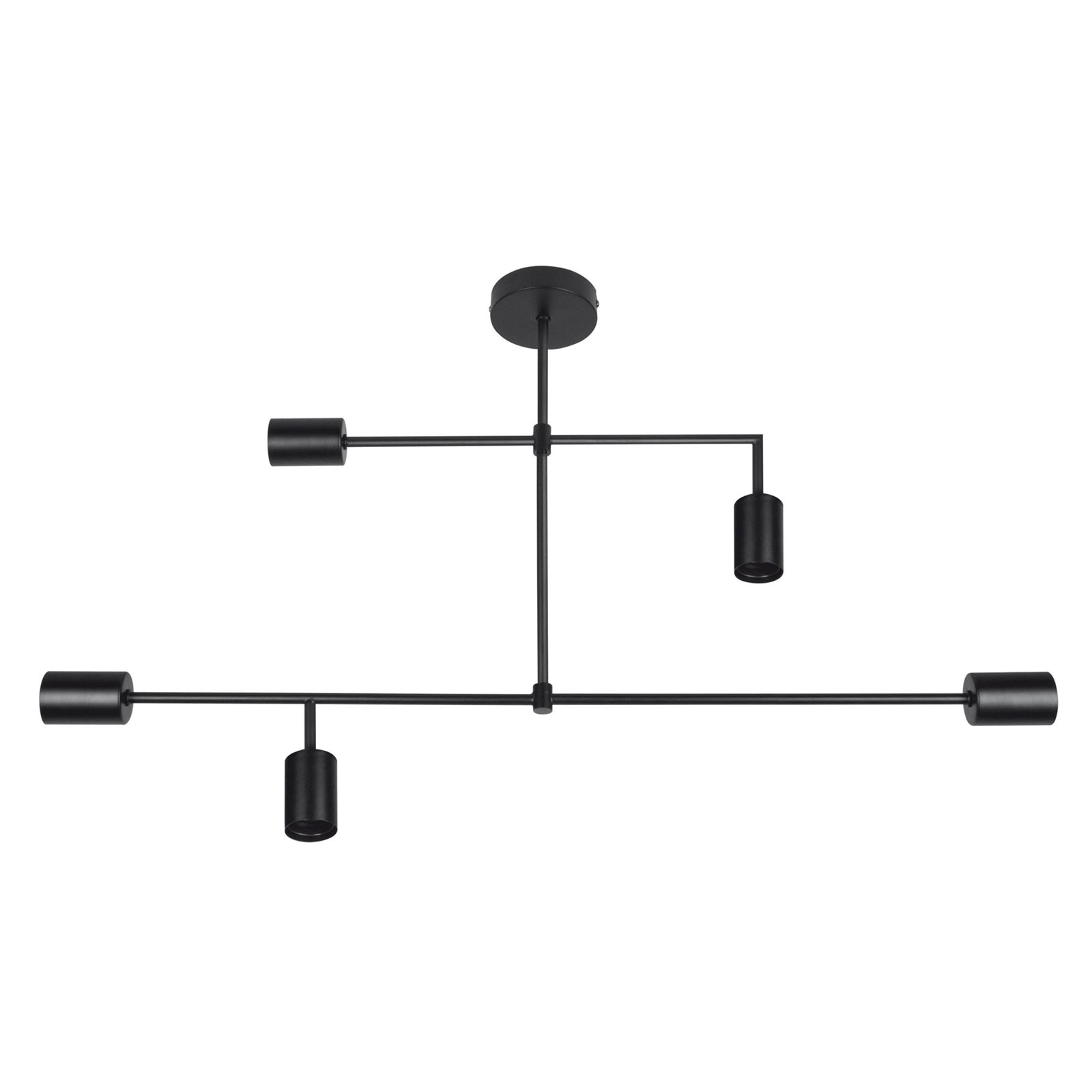 LEDVANCE Vintage Edition 1906 Pipe Straight, for Living / Dining Room, steel, E27, 40 W, energy efficiency: A++, L: 80 cm, W: 15 cm, H: 51 cm