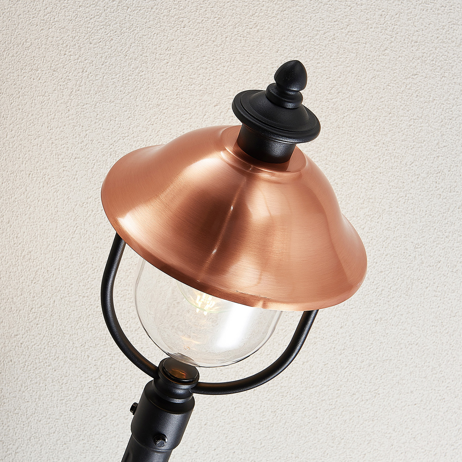 Clint Lampadaire de Parc Copper/Black - Lindby