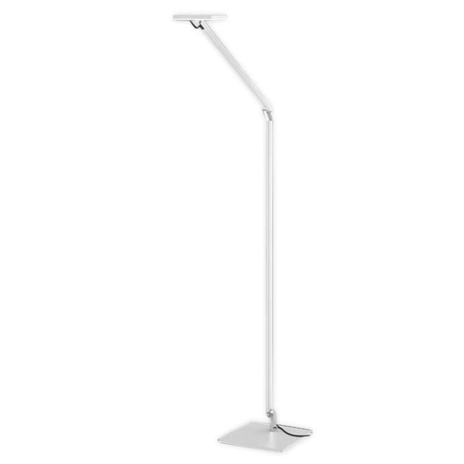Nimbus Roxxane Home New LED reading lamp 827 white, for Living / Dining Room, steel, aluminium, polycarbonate, 10.5 W, energy efficiency: A+, W: 23.5 cm, H: 108.3 cm