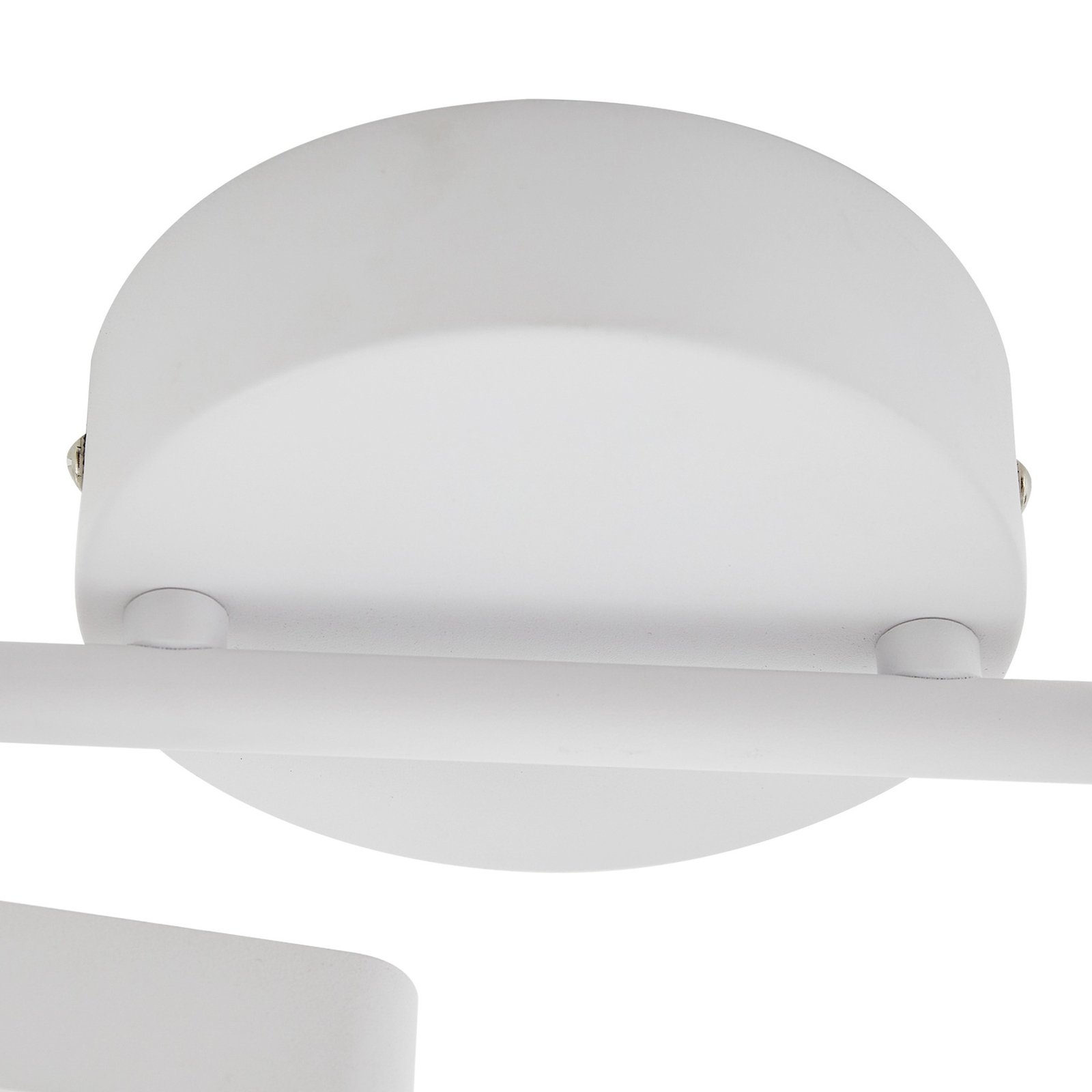 Lindby LED spot Eldrin, wit, 2-lamps, lichtpunten