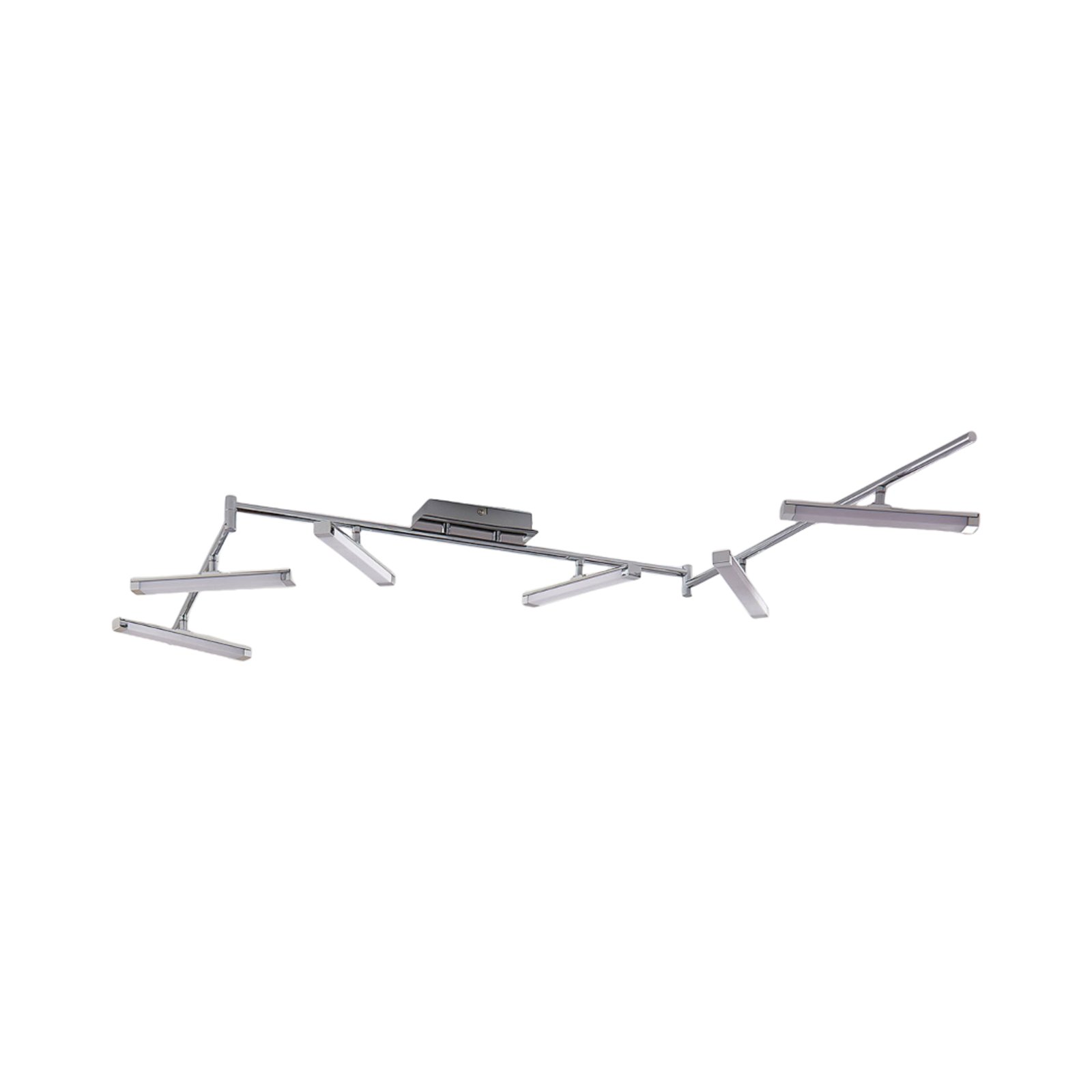 Pilou Ceiling Lamp White/Chrome - Lindby