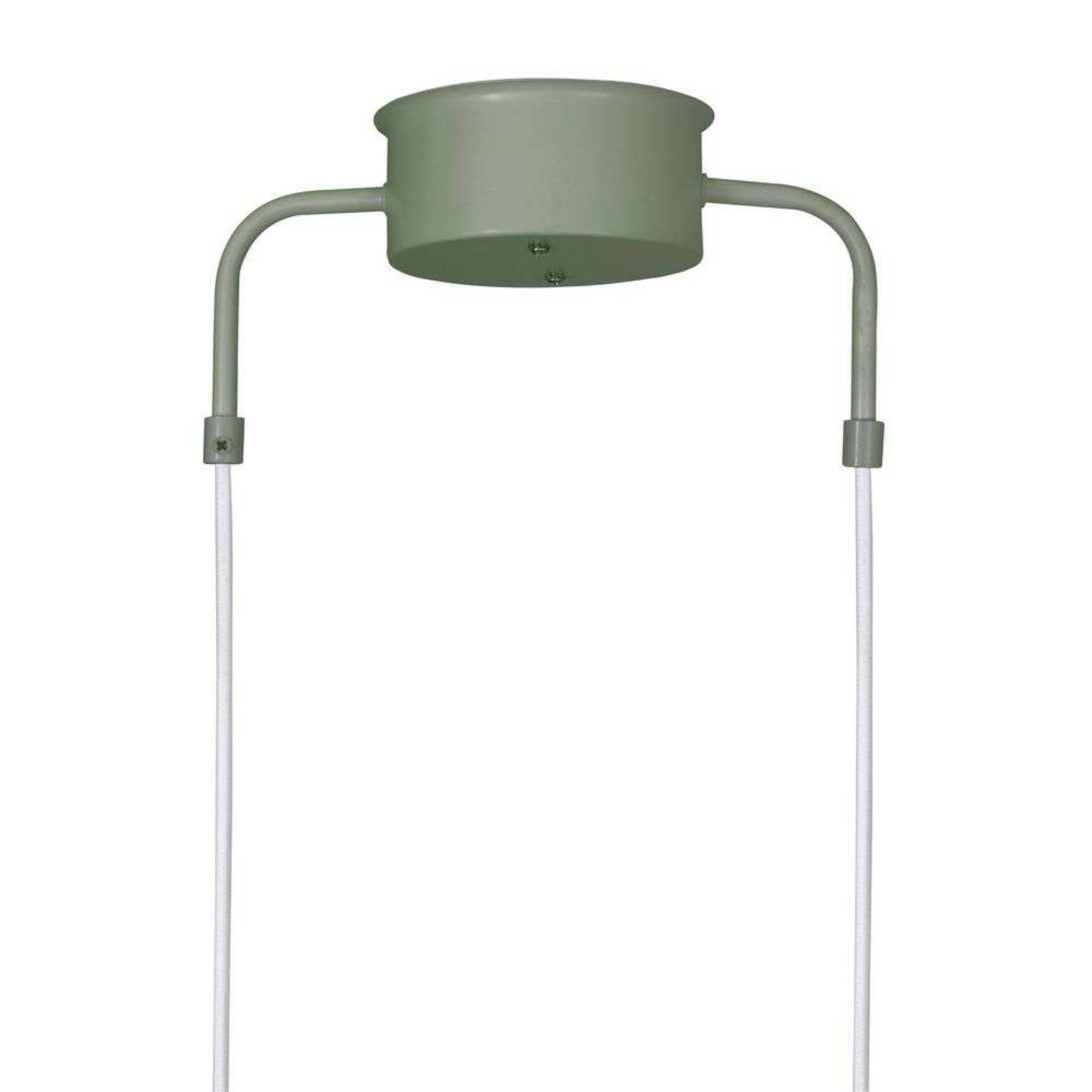 Globen Lighting Hängelampe CURVE 5, grün, 5-flg., 165 cm günstig online kaufen