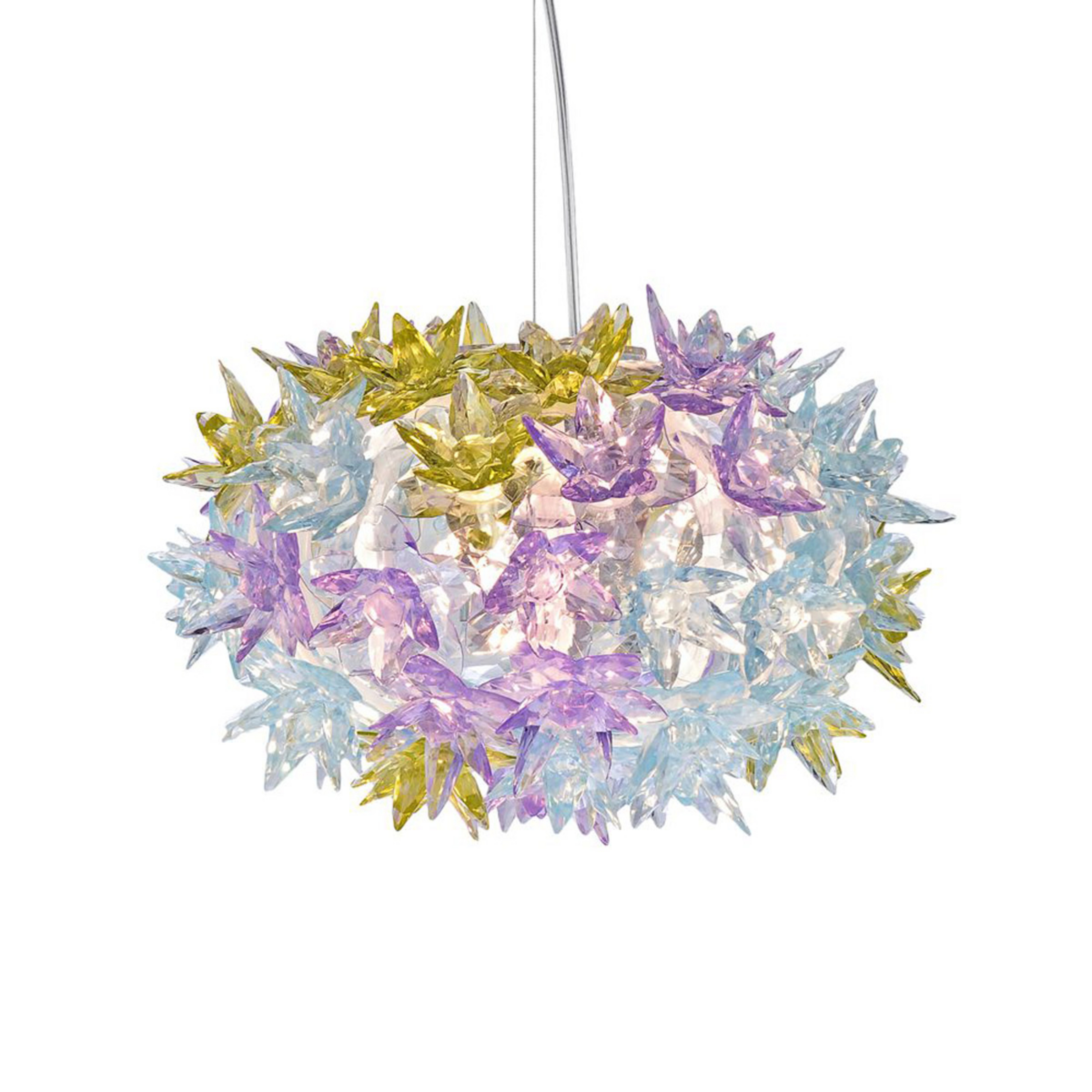 Kartell Bloom S2 LED-Hängeleuchte G9, lavendel
