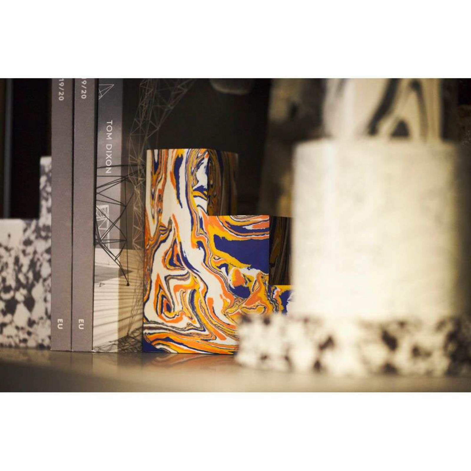 Swirl Bookends 2 pcs. Multicouleur - Tom Dixon