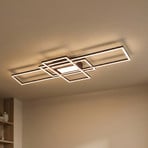 Irvine LED plafondlamp 3.000-6.500 K, antraciet