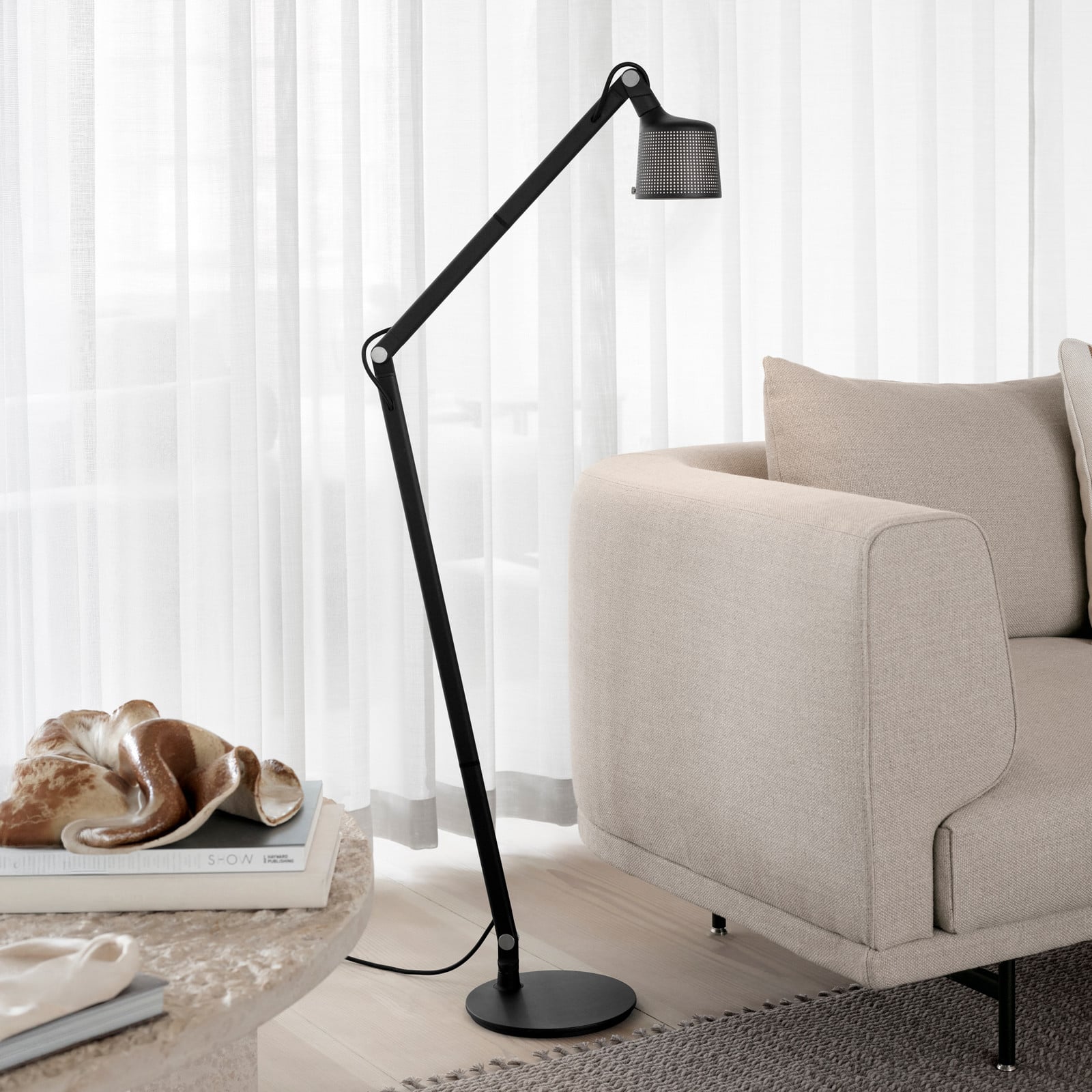 Vipp525 Golvlampa Svart - Vipp - Vardagsrum - Metall