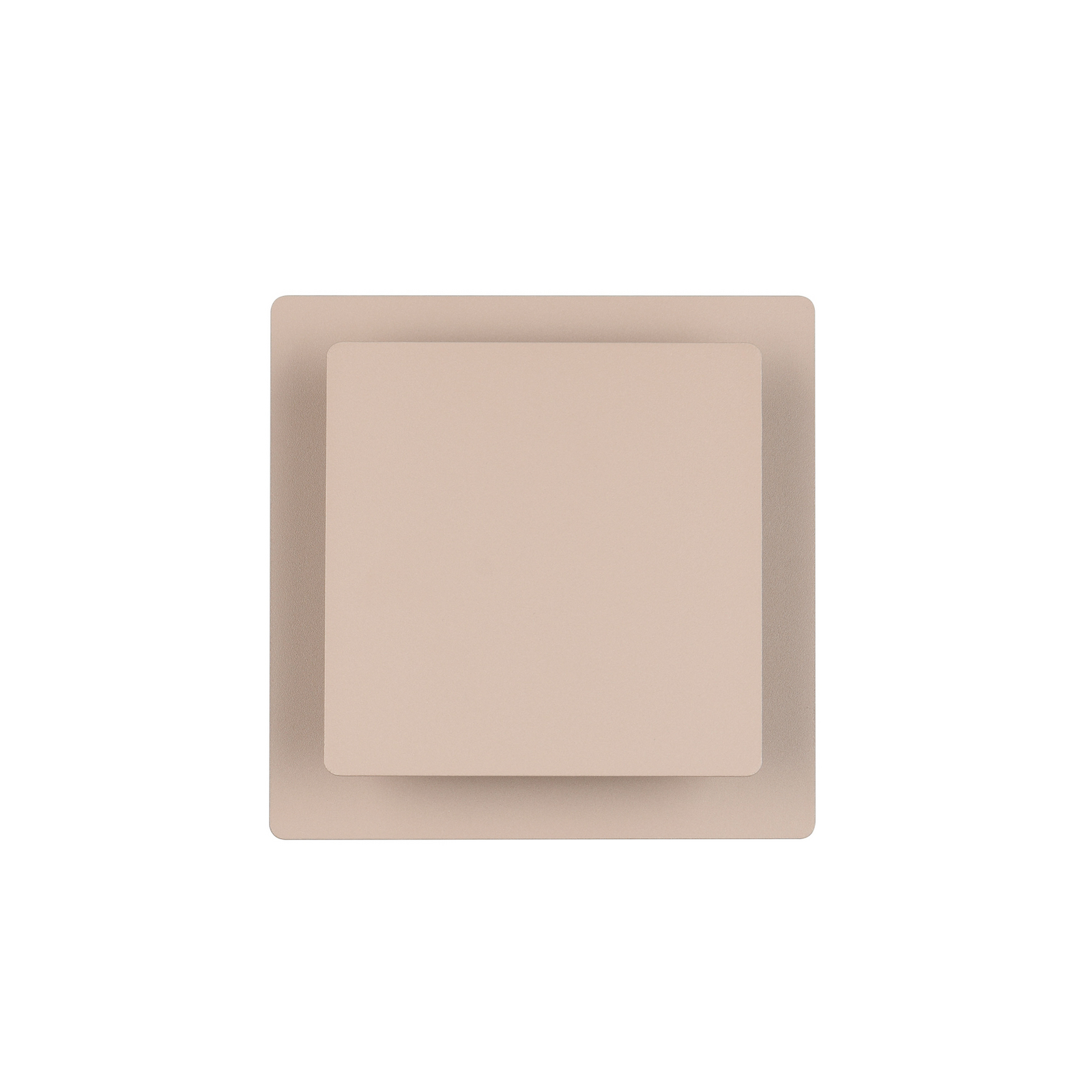 Applique murale LED Mio, couleur beige, largeur 18 cm, métal