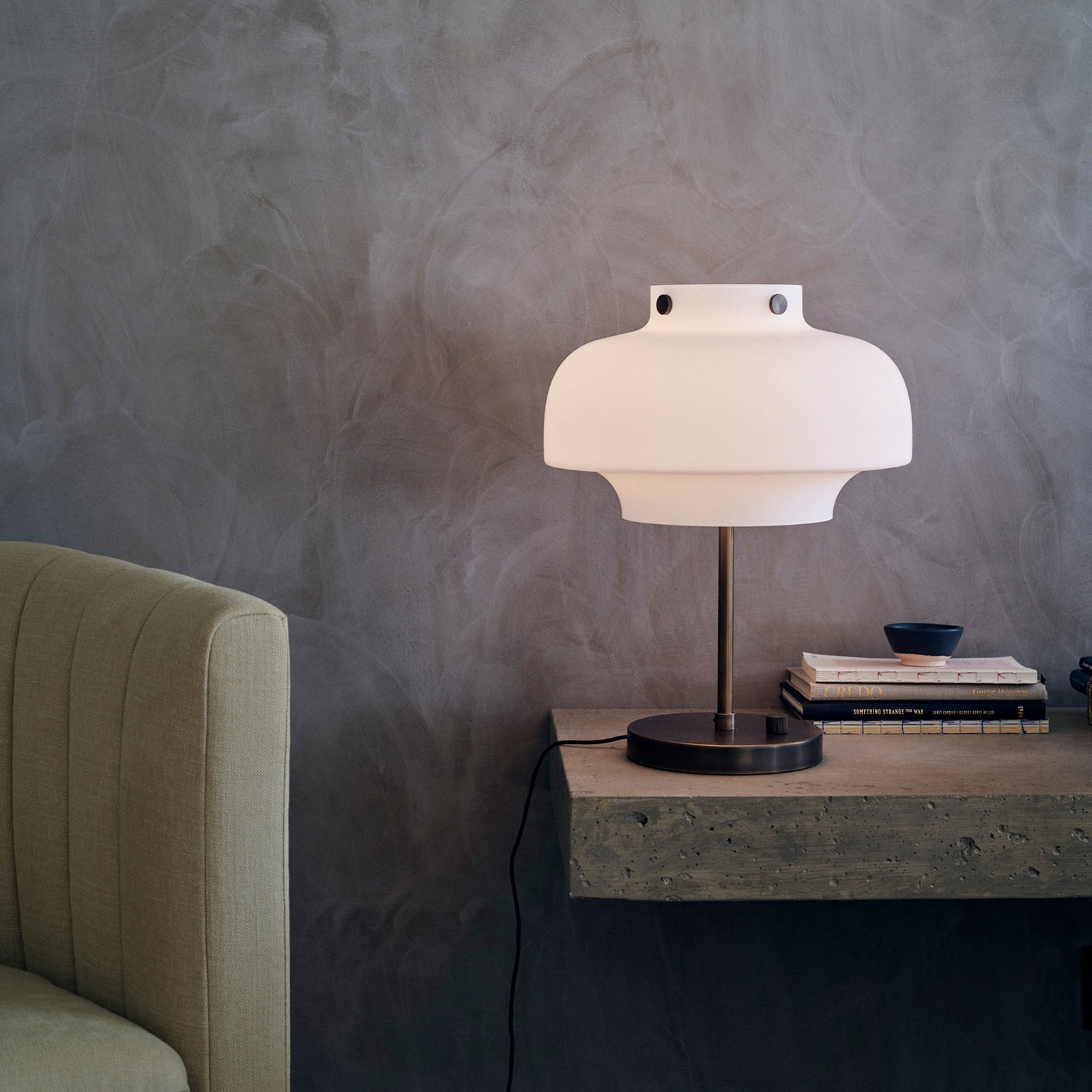 Copenhagen SC13 Lampe de Table Verre Opale - &Tradition