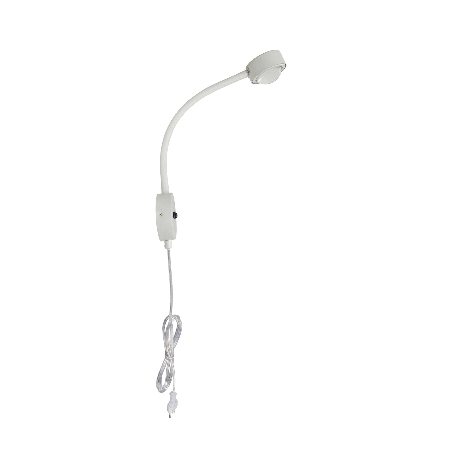 Jyla zidna svjetiljka, bijela, leća, 4.200 K, fleksibilna ruka