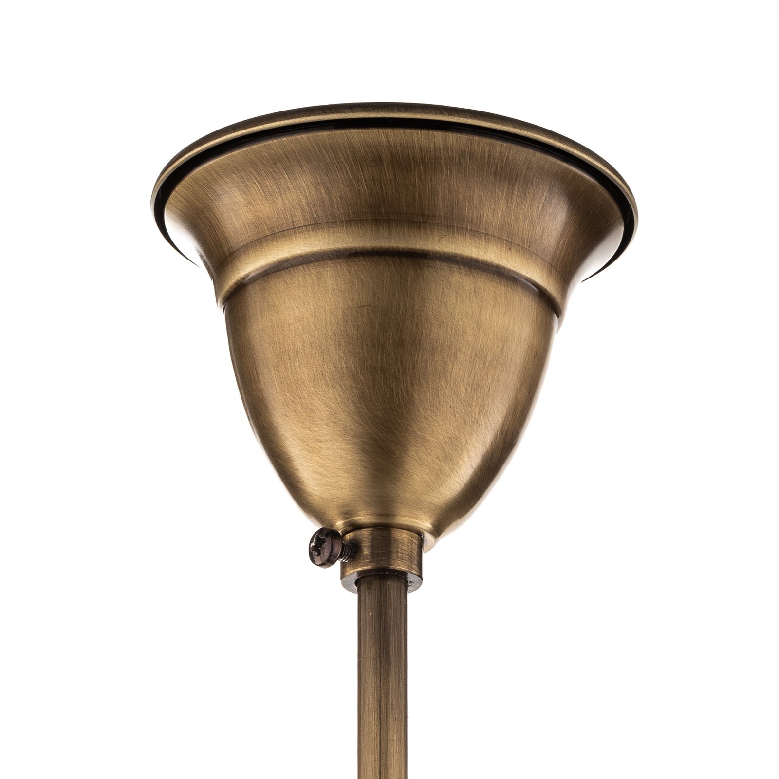 Hanglamp Petro met glazen kap, 1-lamp