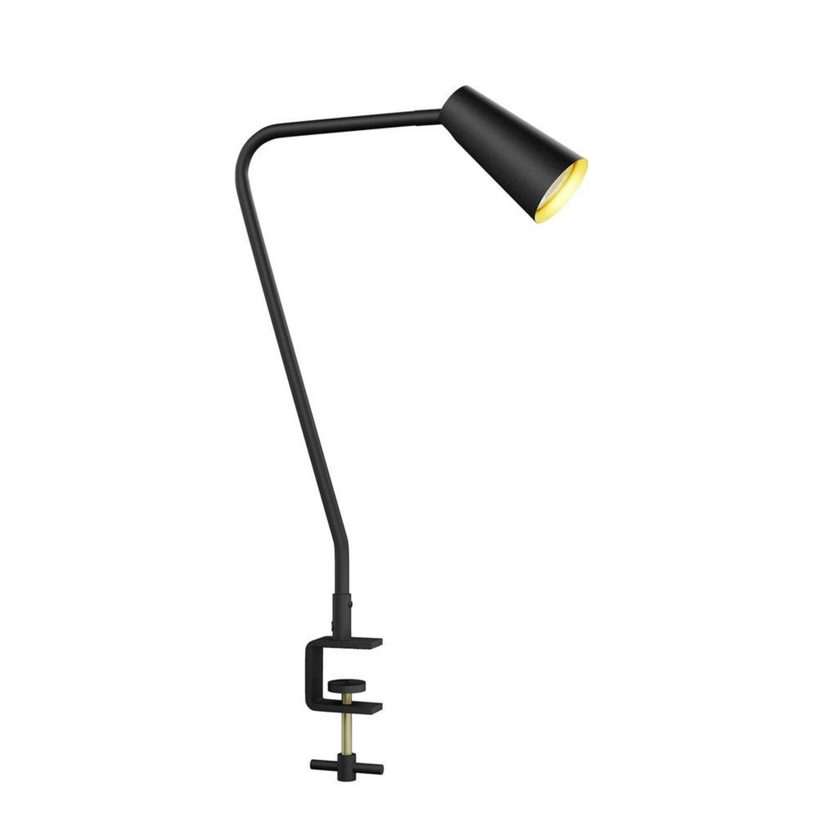 Angelina Clip Lamp Black - Lucande