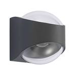 Almos LED Round Up/Down Aplica de Exterior Dark Grey - Lucande