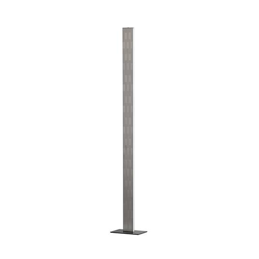 LED floor lamp Aluro, metal, nickelcoloured, CCT, dimmable Lights.co.uk