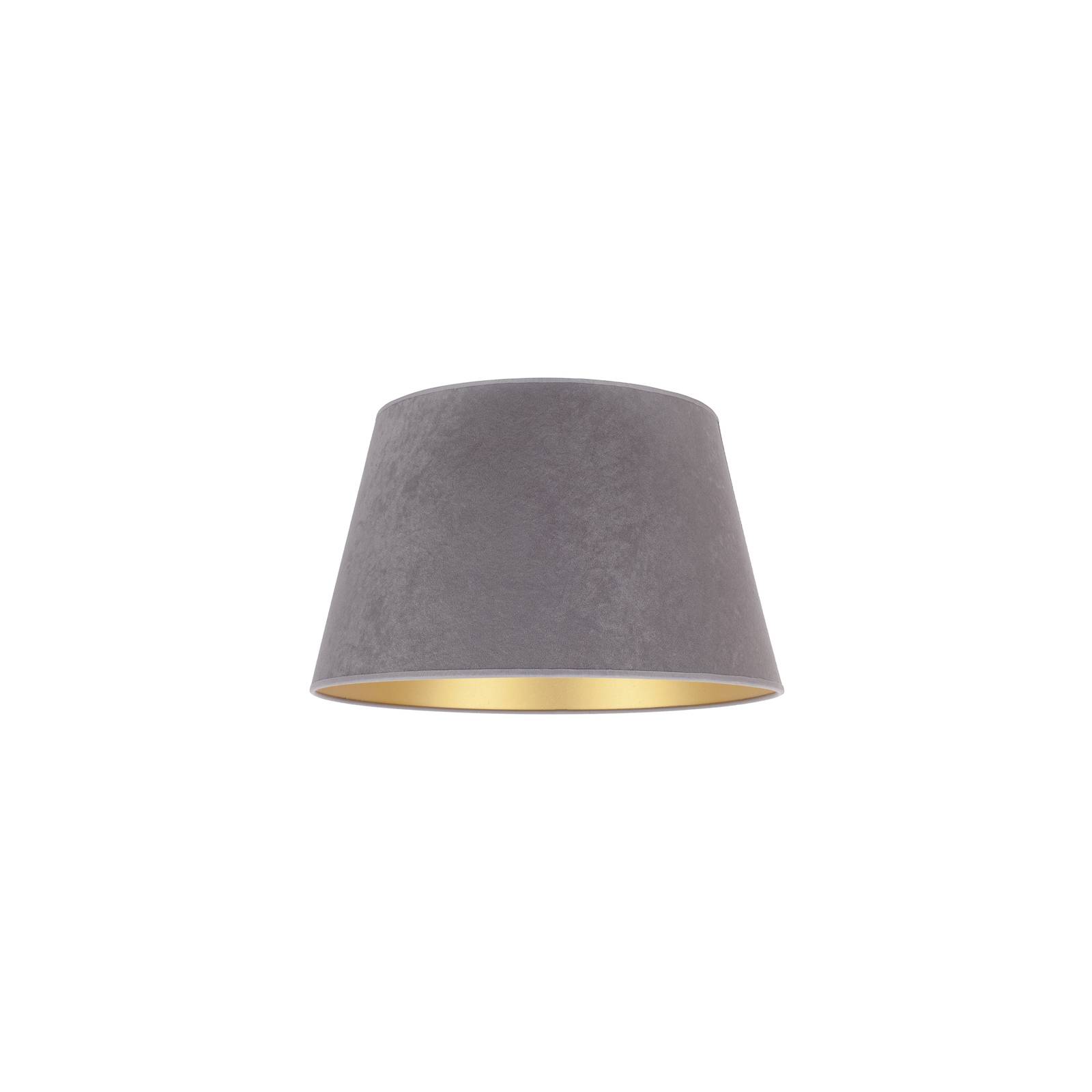 grey tapered lamp shade