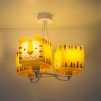 Lampă suspendată pentru copii Little Tiger, 3 lumini