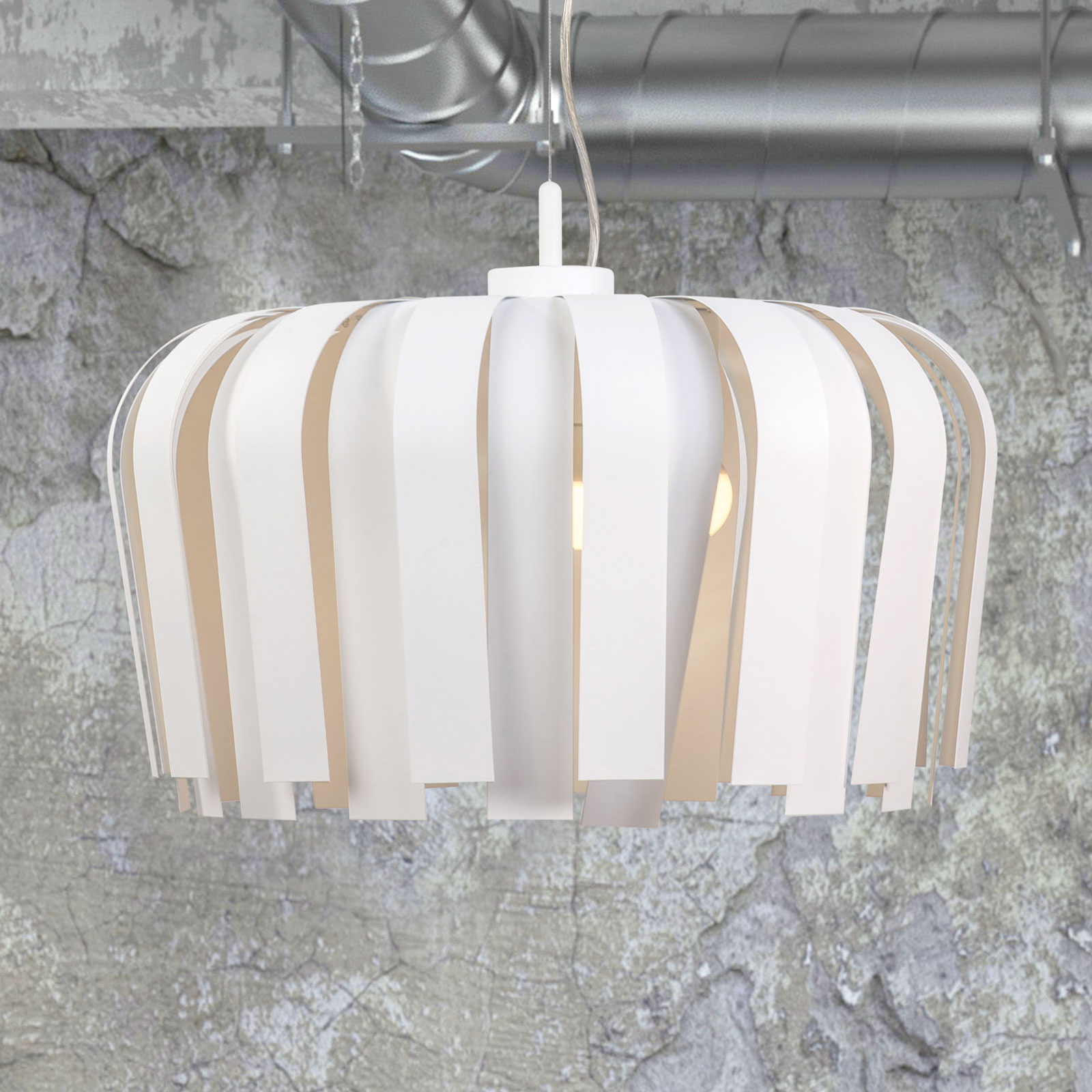 Zonda hanging light, white, Ø 56 cm Zonda hanging light, white, Ø 56 cm