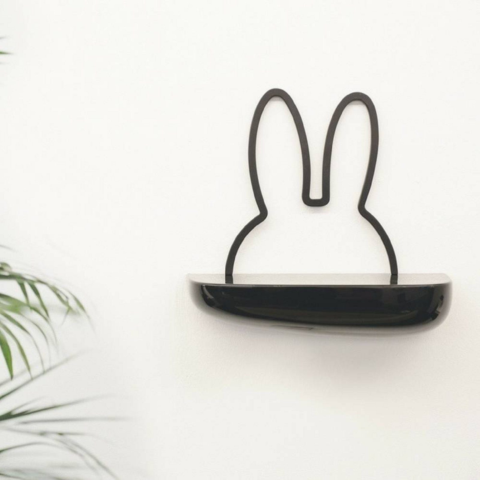 Miffy Aplică de Perete Black LED Mood Light Small - Atelier Pierre