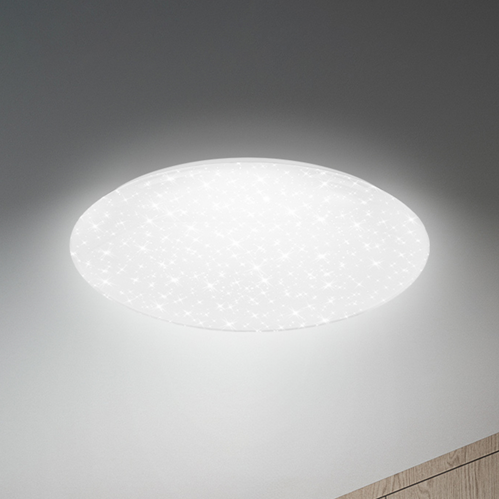 Lampa sufitowa LED Lumenia, Ø 38 cm, 25 W, gwieździste niebo