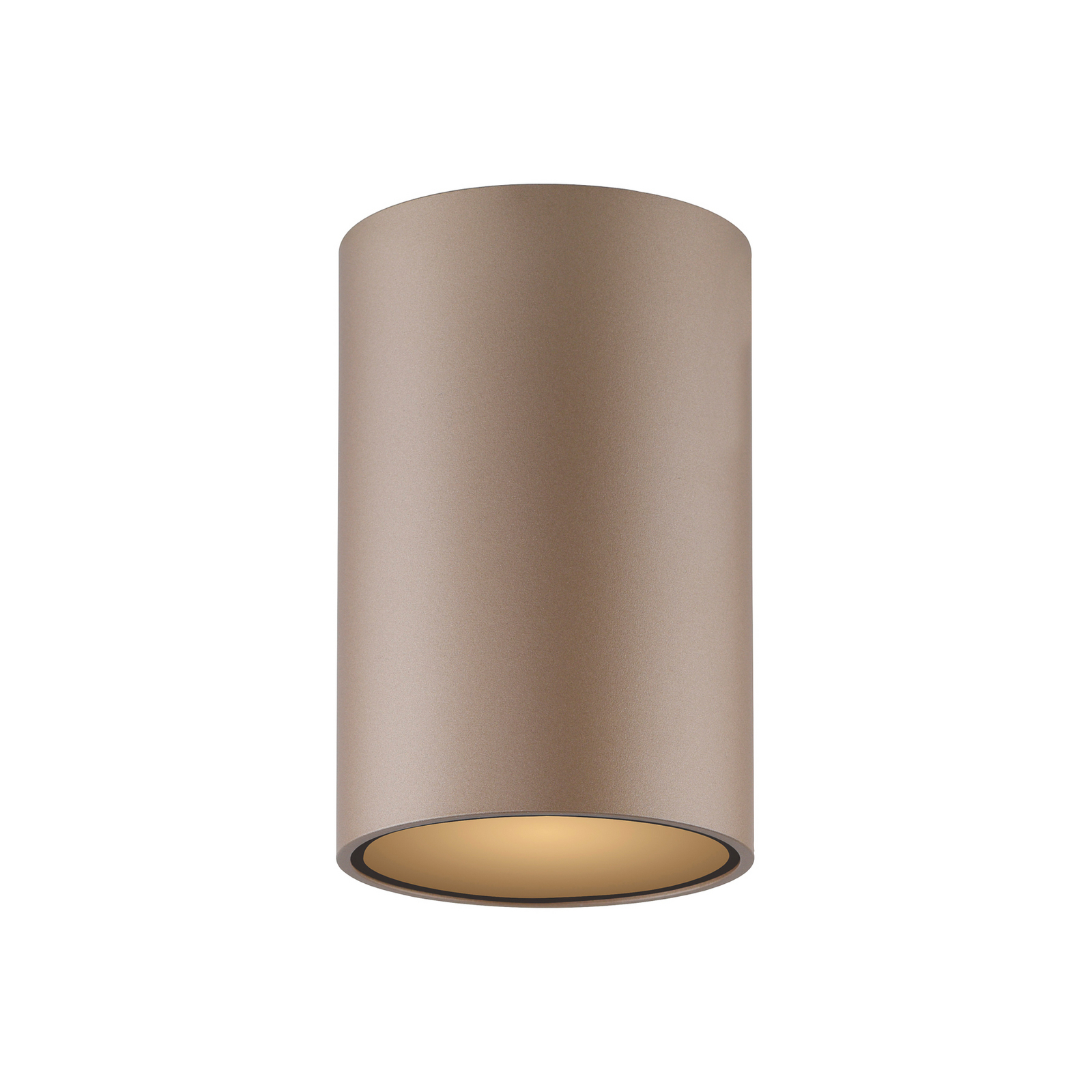 PURE LED лампа за баня Point, бронзов цвят, Ø 6 cm, IP44