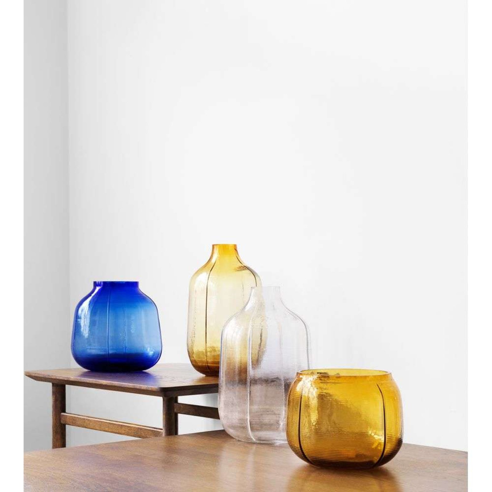 Step Vase H31 Brown - Normann Copenhagen