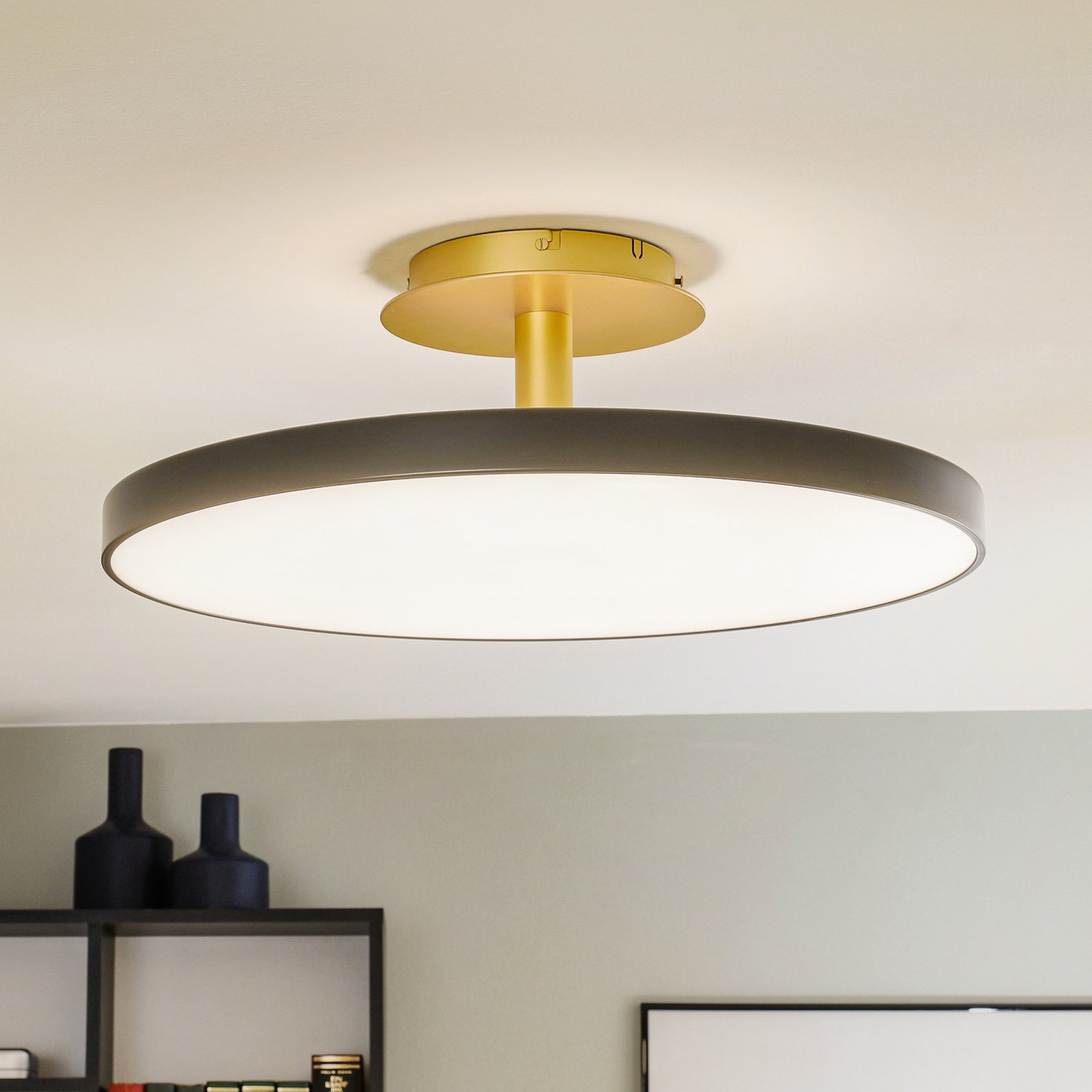 Asteria Up Plafoniera Anthracite - UMAGE