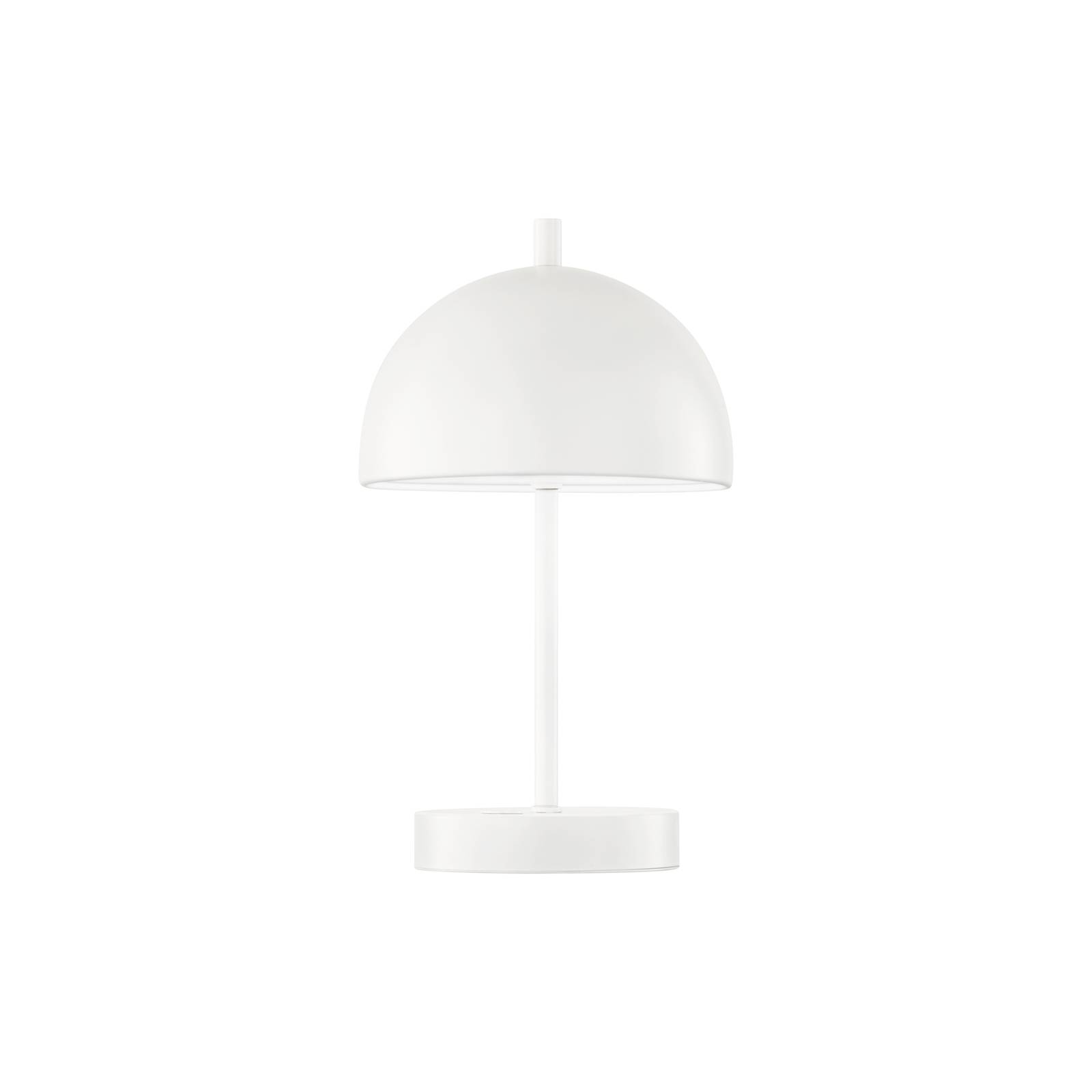 Schöner Wohnen Kia LED-akku-lampe højde 27 cm hvid