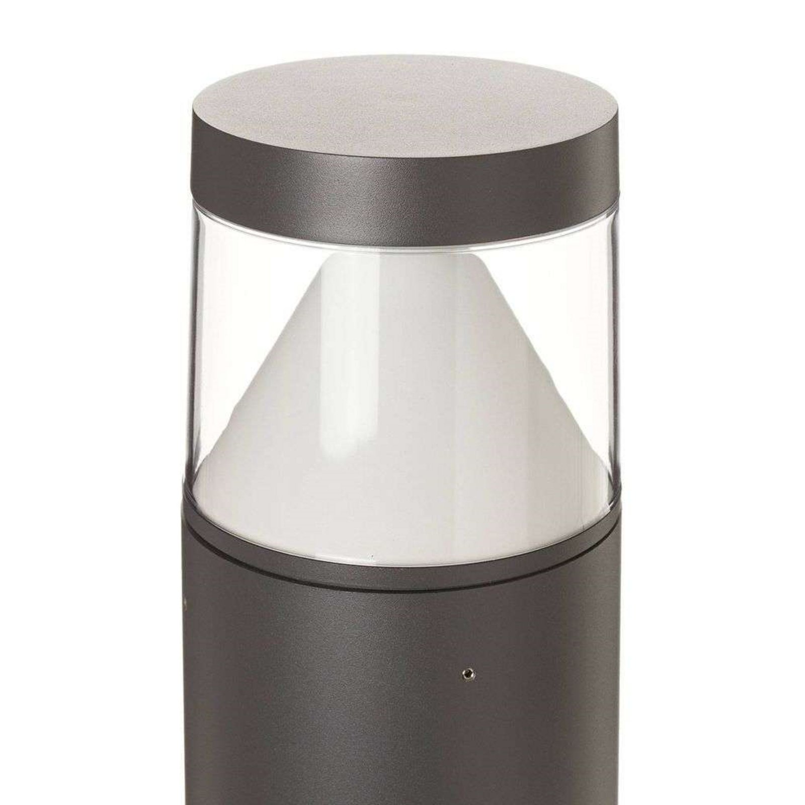 Darja Outdoor Garden Lamp Dark Grey/White - Lucande