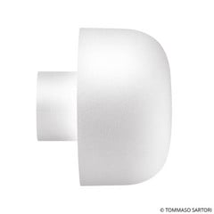 FLOS Bellhop aplique de exterior, 2.700 K, blanco