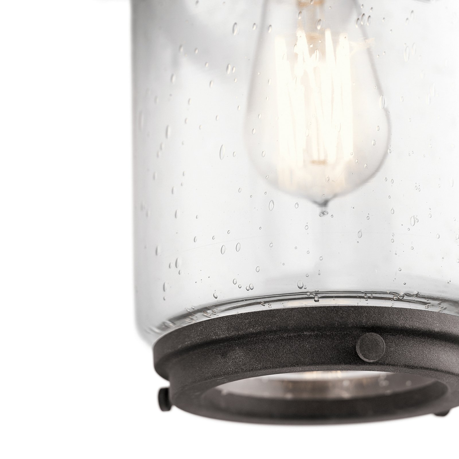 Buitenwandlamp Andover, verweerde zink-optiek