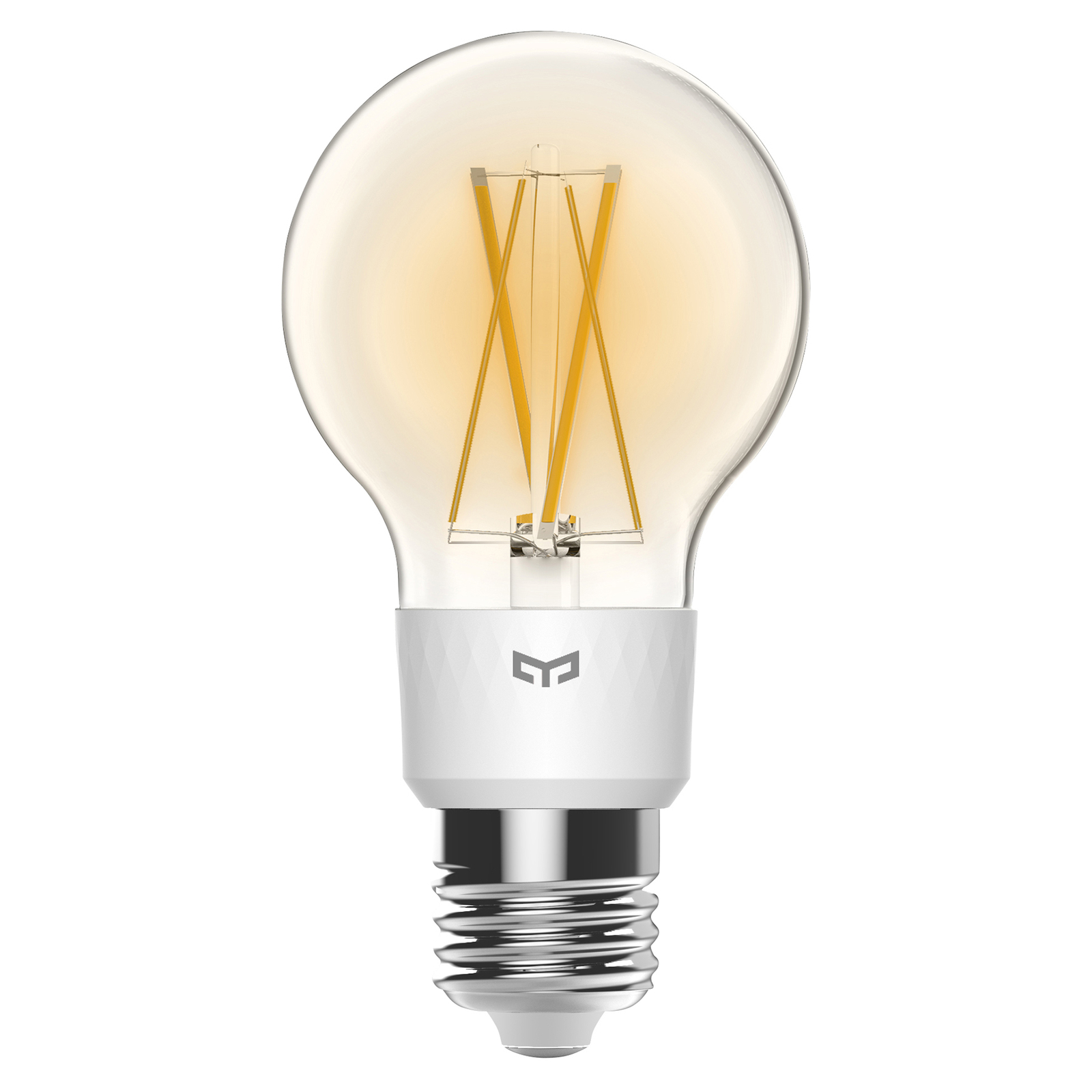 YEELIGHT Yeelight Smart filament LED bulb E27 6 W dimmable, plastic, E27, 6 W, energy efficiency: A++, L: 11.6 cm