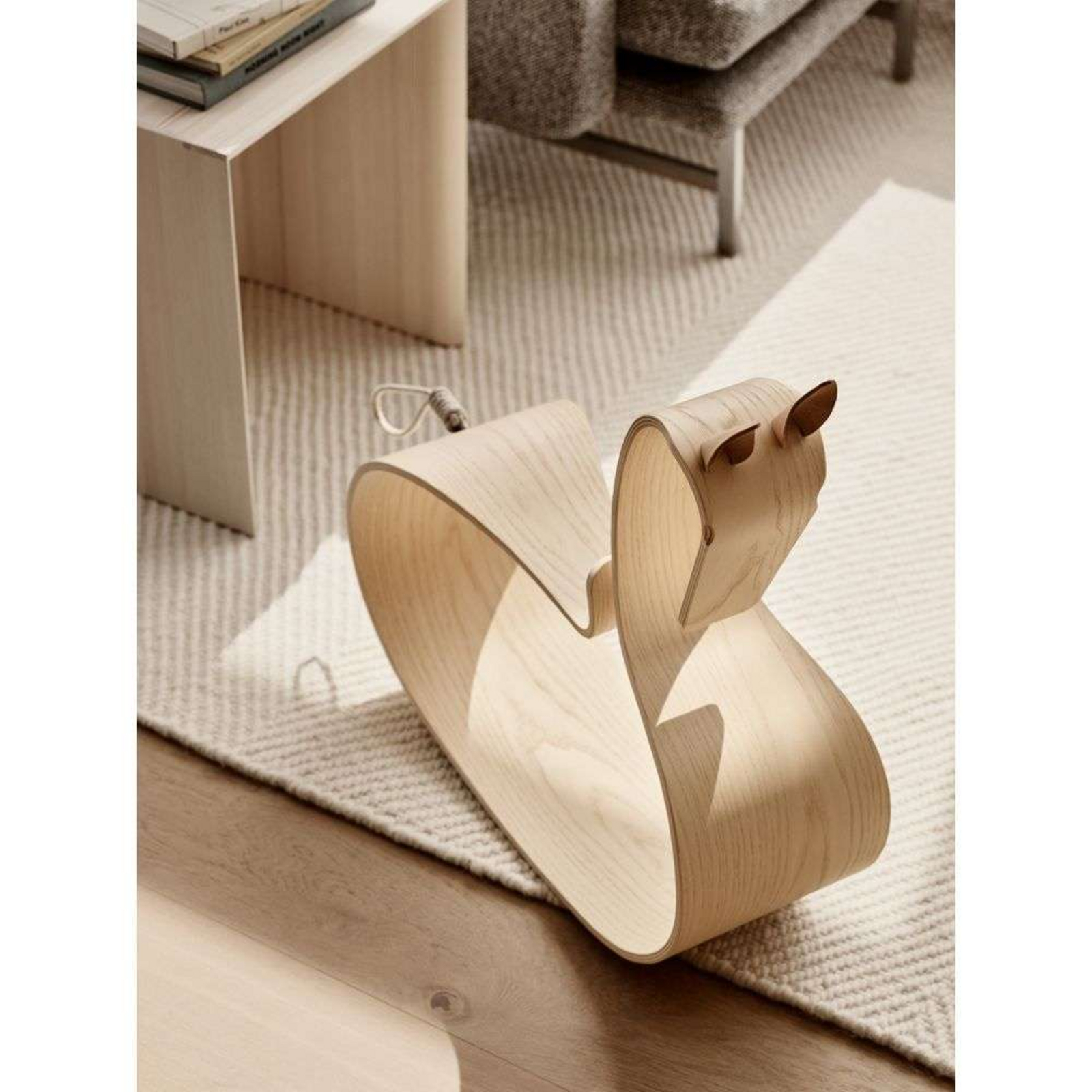 Rocking Horse Ash Veneer - Fritz Hansen